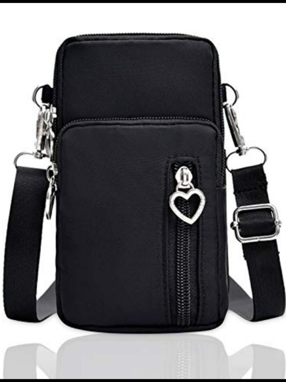 Lightweight Nylon Crossbody Bag Small Phone Purse Travel Pouch